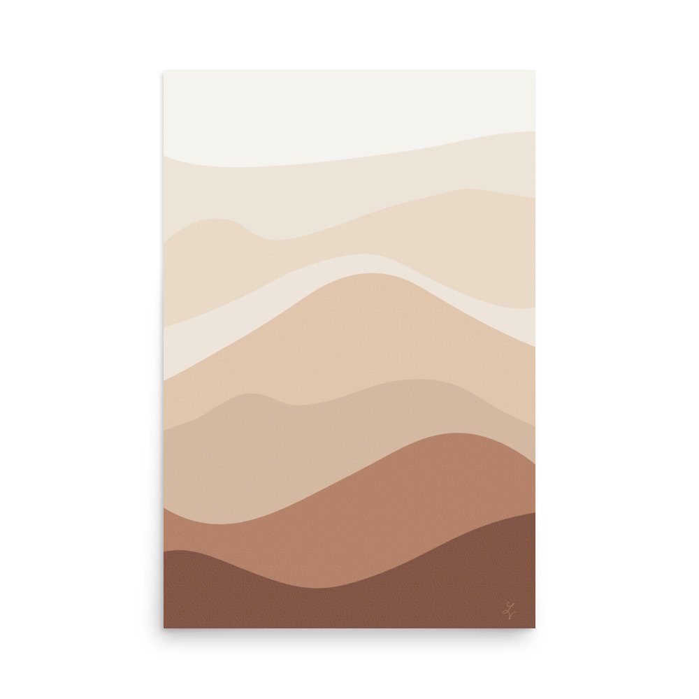 Gilded Dust - Photo paper poster