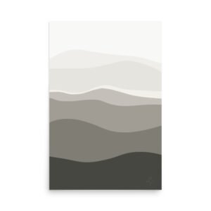 Quiet Ground - Photo paper poster